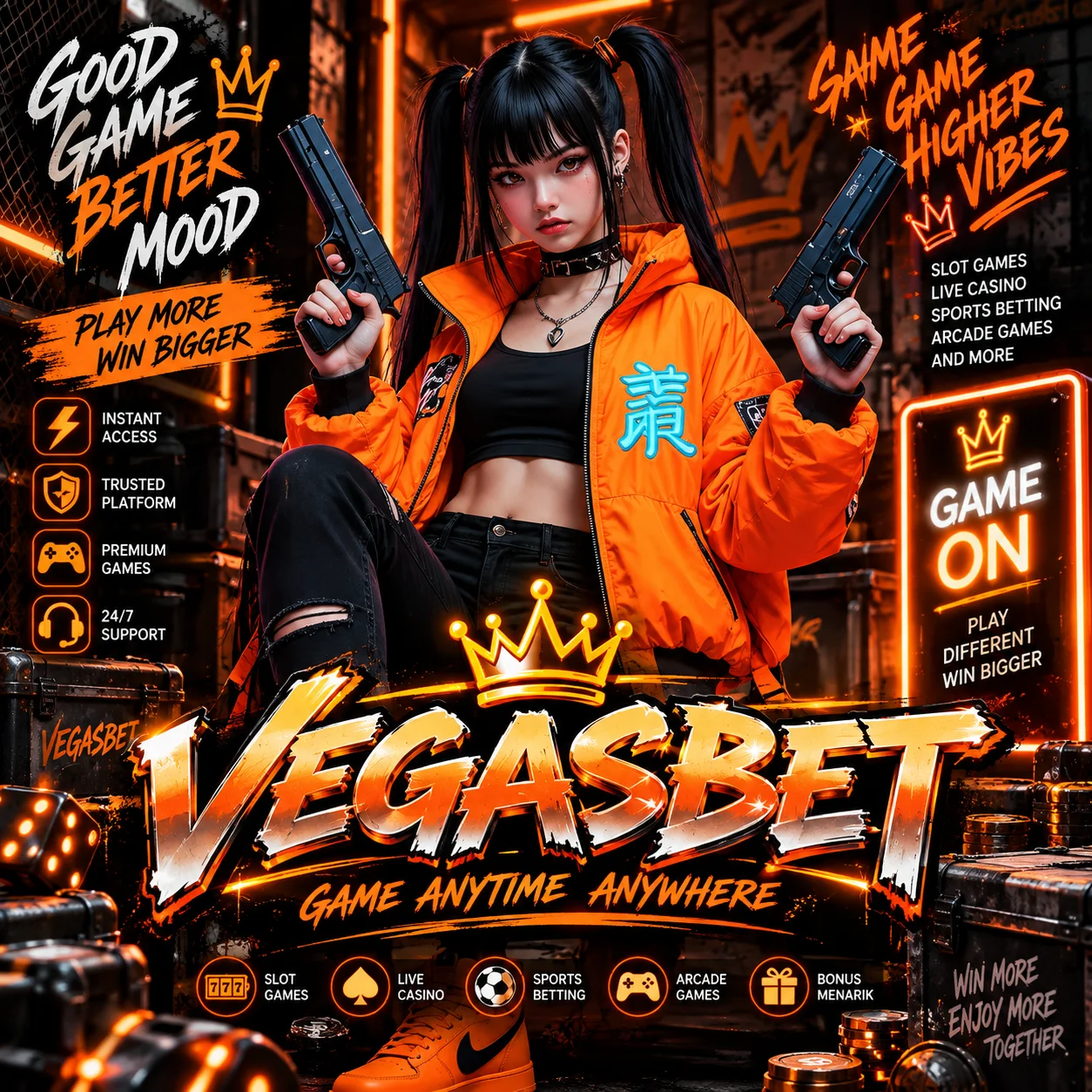 VEGASBET — Enter the Neon Game